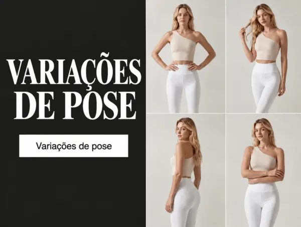 Como criar múltiplas poses com IA a partir de uma única foto