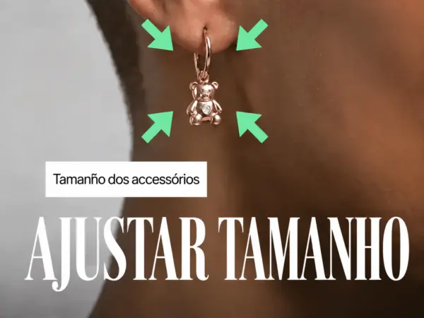 Como redimensionar joias em imagens de prova de IA: Guia de escala e prompts