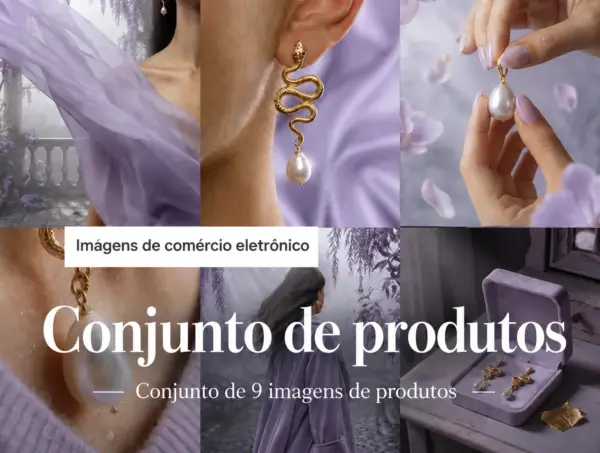 Gerador de conjuntos de imagens de produtos com IA