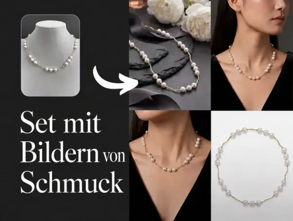 KI-Bilderset-Generator für Schmuck