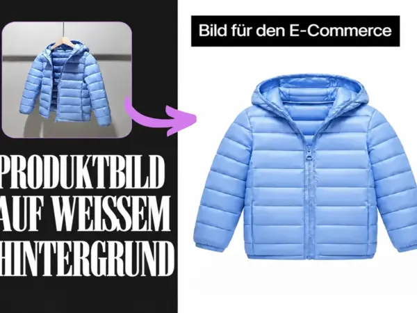 KI-Generator für weiße Hintergründe