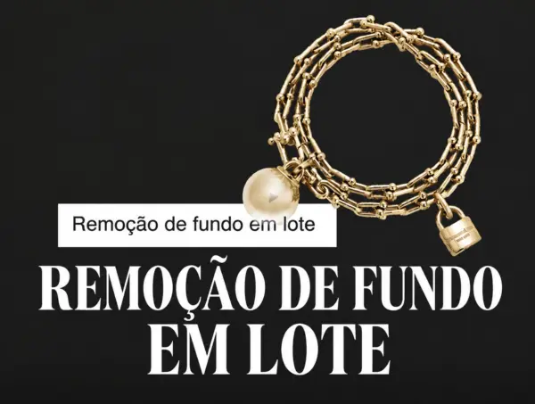 Remoção de fundo em lote
