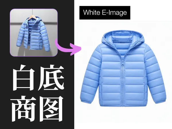 AI白底图生成器｜一键制作专业电商商品图