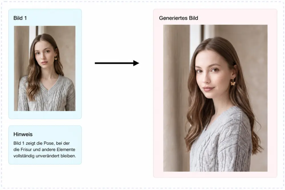 So bearbeiten Sie Bilder mit KI mithilfe von Prompts und Referenzbildern image 4