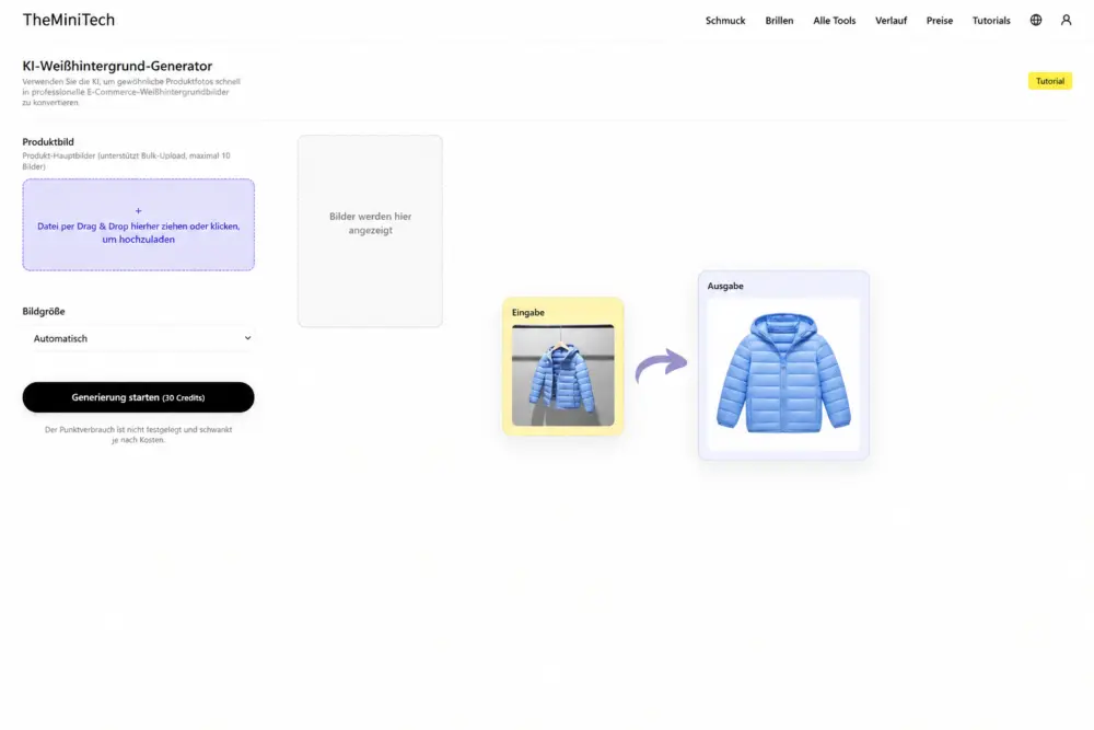 So erstellen Sie Produktfotos mit weißem Hintergrund mithilfe von KI image 1