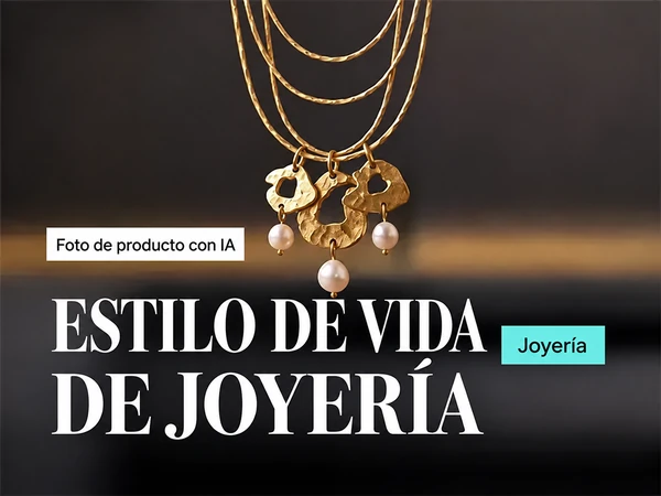 Cómo crear fotos lifestyle de joyería con IA