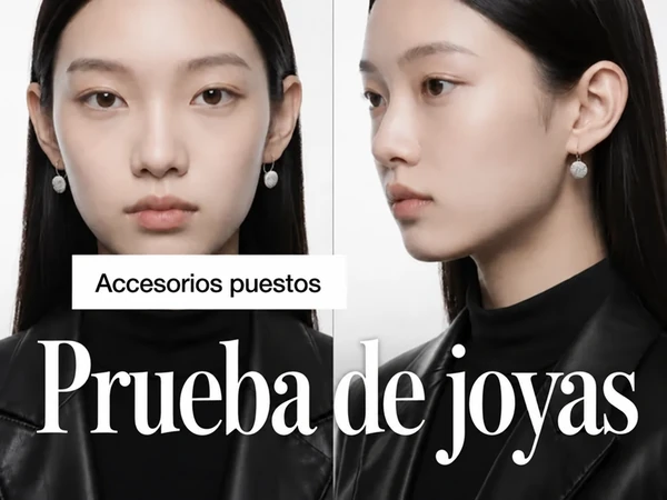 Cómo usar el probador virtual de joyas con IA: crea 4 imágenes consistentes