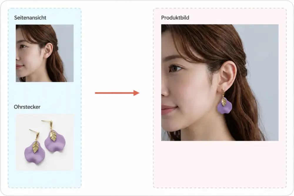 Tutorial zur KI-Ohrring-Anprobe: Erstellen Sie realistische Modelfotos image 8